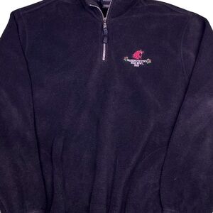 Vintage Washington State Cougars 2003 Rose Bowl quarter zip fleece pullover XL